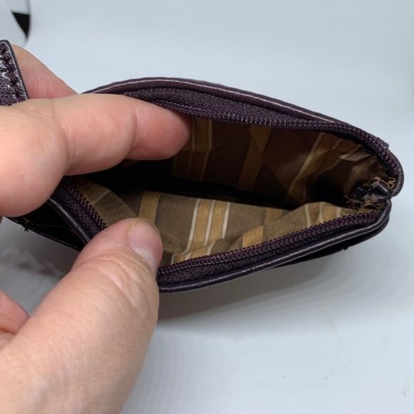 La Diva leather Wallet cardholder change purse - Picture 4 of 4